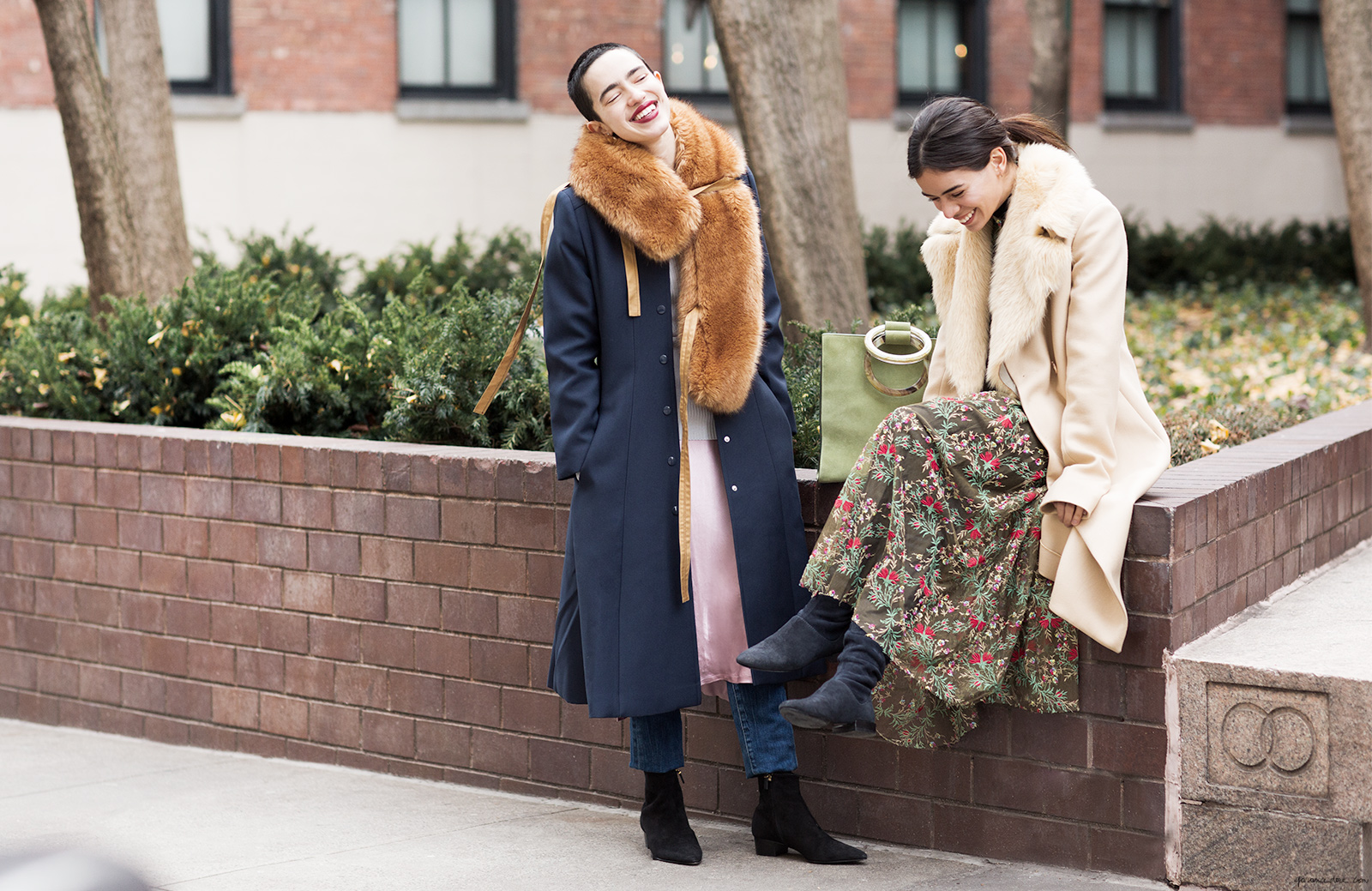 how to wear a dress in the winter garance dore photo