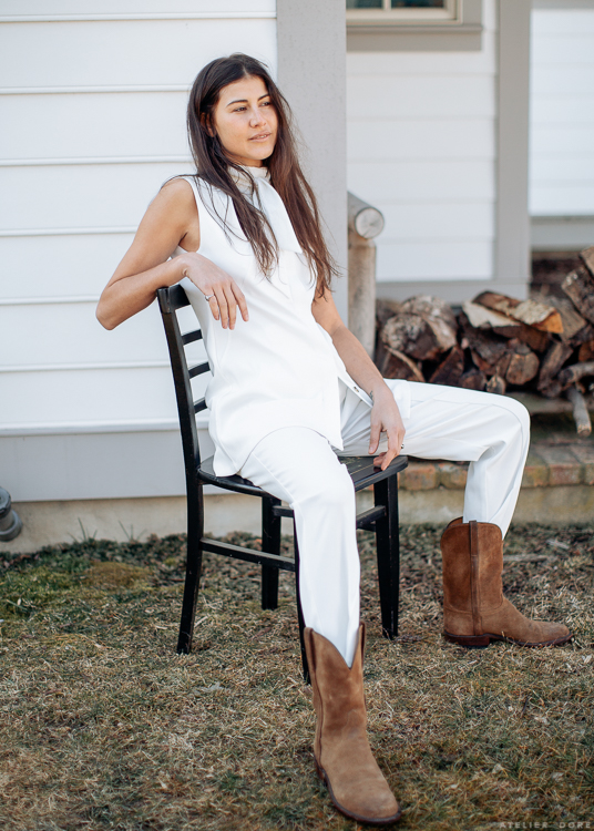 atelier dore out west horses cowgirl felicity sargent barn fashion story
