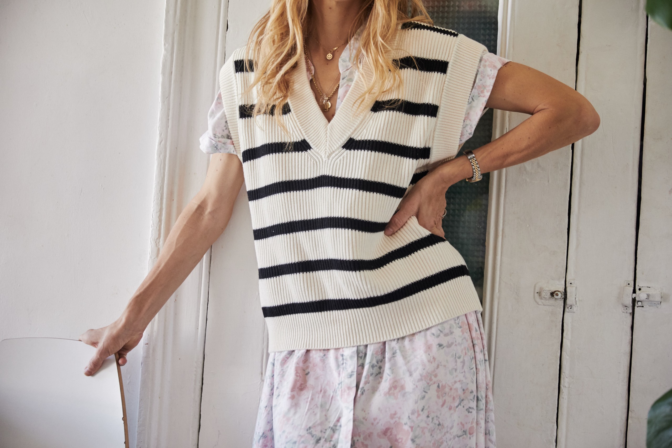 Amanda Kraemer Styles a Sweater Three Ways for Spring
